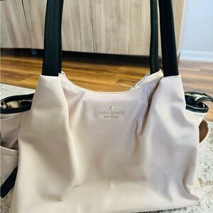 Kate spade diaper bag. Used once only. Can also be used as weekender